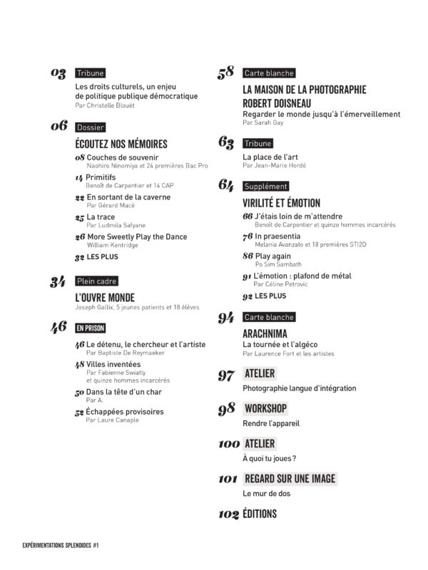 Revue - Expérimentations splendides #1 – Image 2