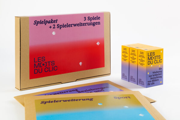 SPIELPAKET -  3 SPIELE LES MOTS DU CLIC + 2 SPIELERWEITERUNGEN